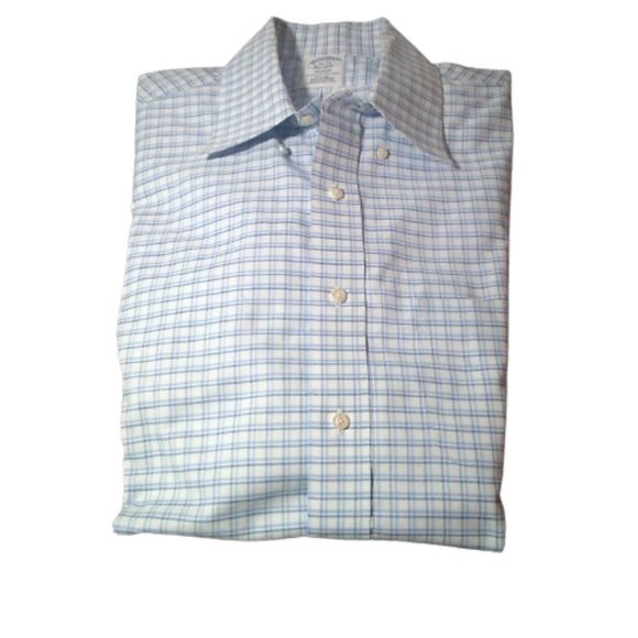 Brooks Brothers Madison Fit Size 19/35 (2XL) Performance Shirt Non-Iron NWT - Picture 5 of 9